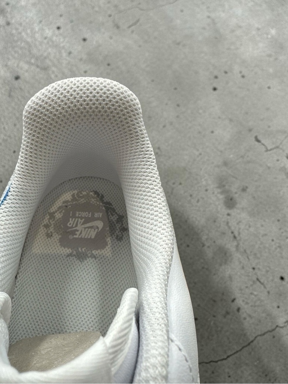 NWOB Authentic Custom Nike Air Force 1 Low Paint Splatter Sneakers - Picture 6 of 7